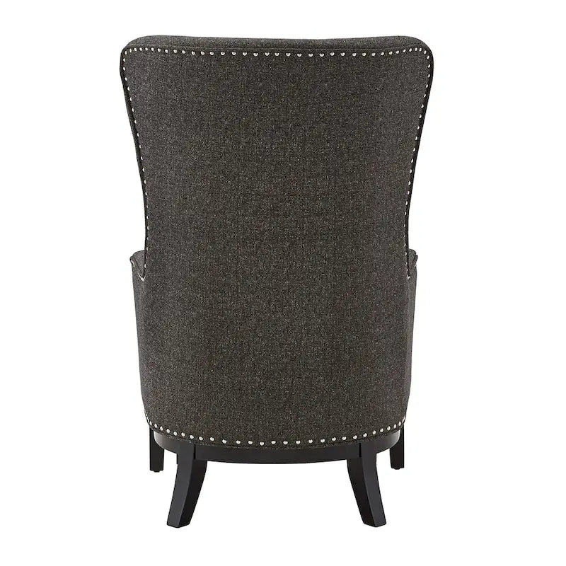 Poltrona lounge Capella Highback Wing con poggiapiedi di iNSPIRE Q Artisan