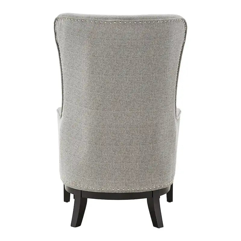 Poltrona lounge Capella Highback Wing con poggiapiedi di iNSPIRE Q Artisan