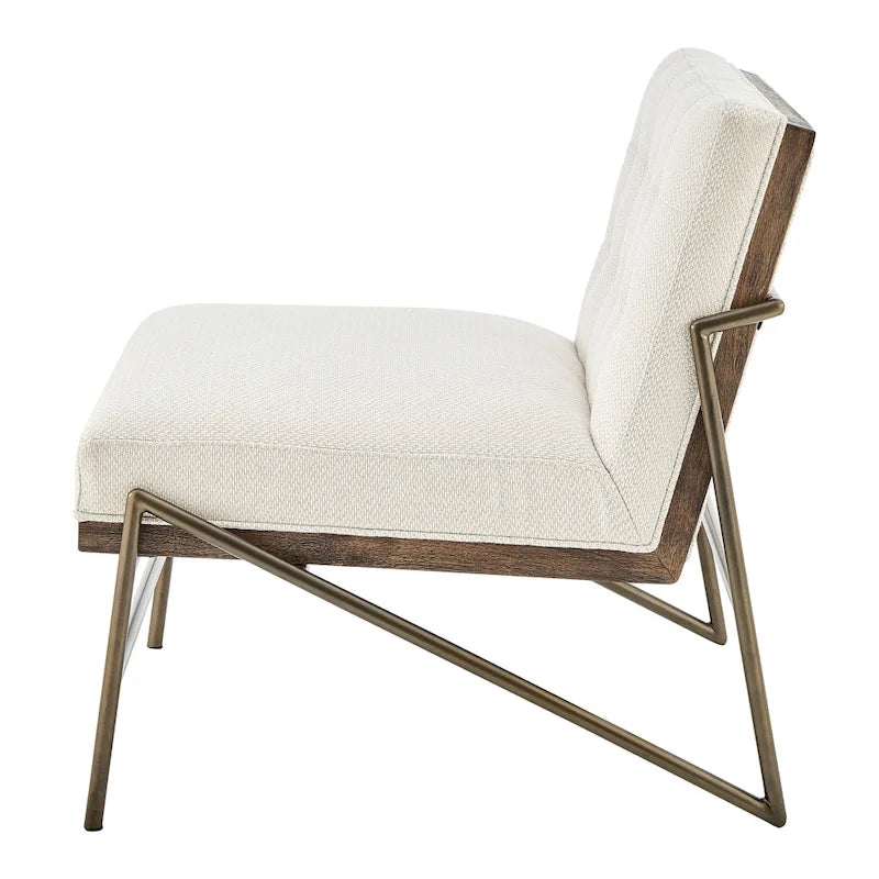 Poltrona accent Marlow in tessuto.