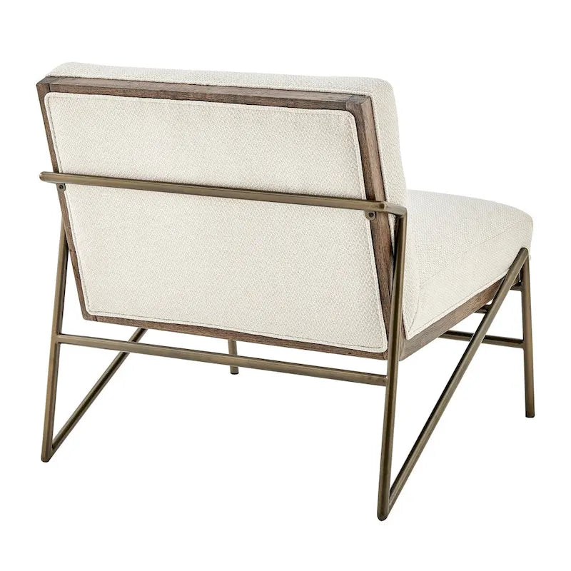 Poltrona accent Marlow in tessuto.