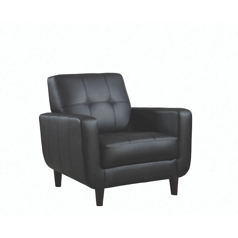 Sedia Gavin Transitional nera