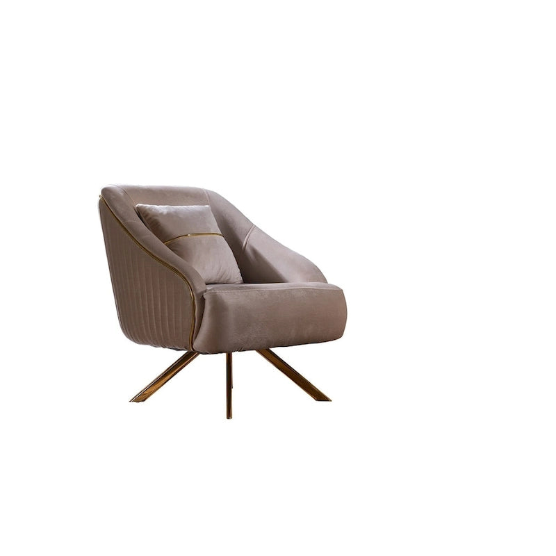 Confortevole poltrona moderna da soggiorno Lucca