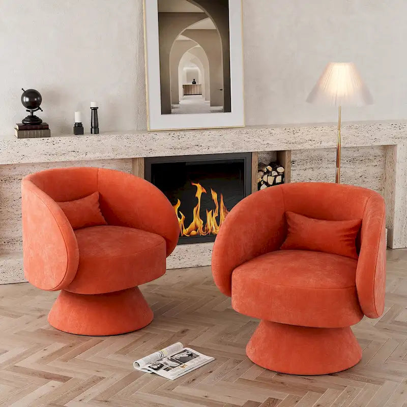 Poltrone a barilotto Ouyessir 360 gradi, avvolgenti e girevoli