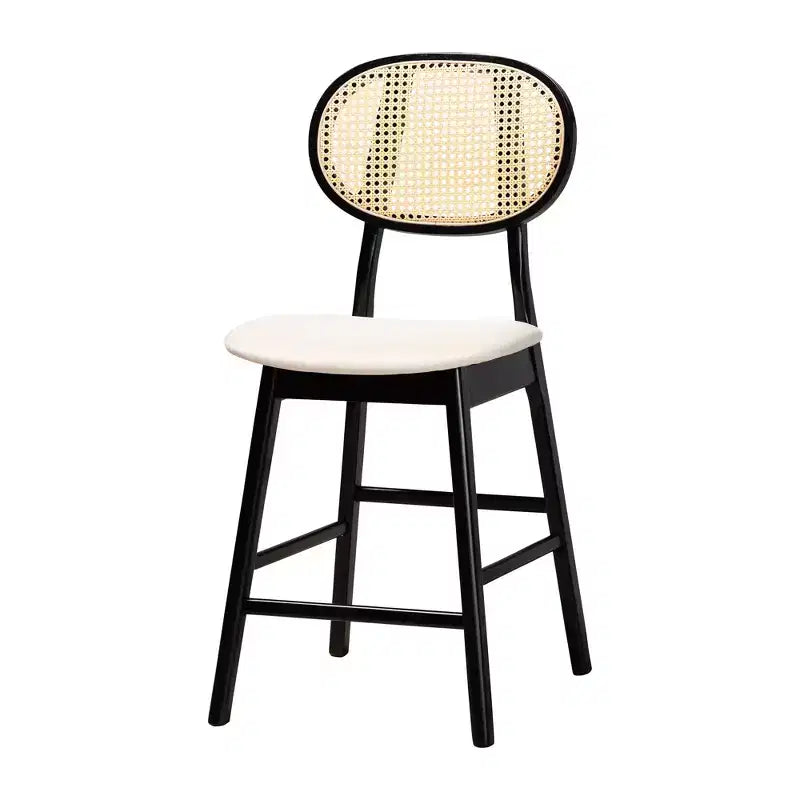 Set da pub Darrion in legno di 5 pezzi in stile moderno di metà secolo Baxton Studio