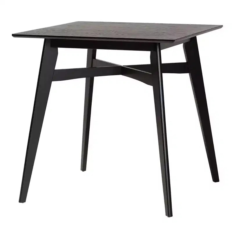 Set da pub Darrion in legno di 5 pezzi in stile moderno di metà secolo Baxton Studio