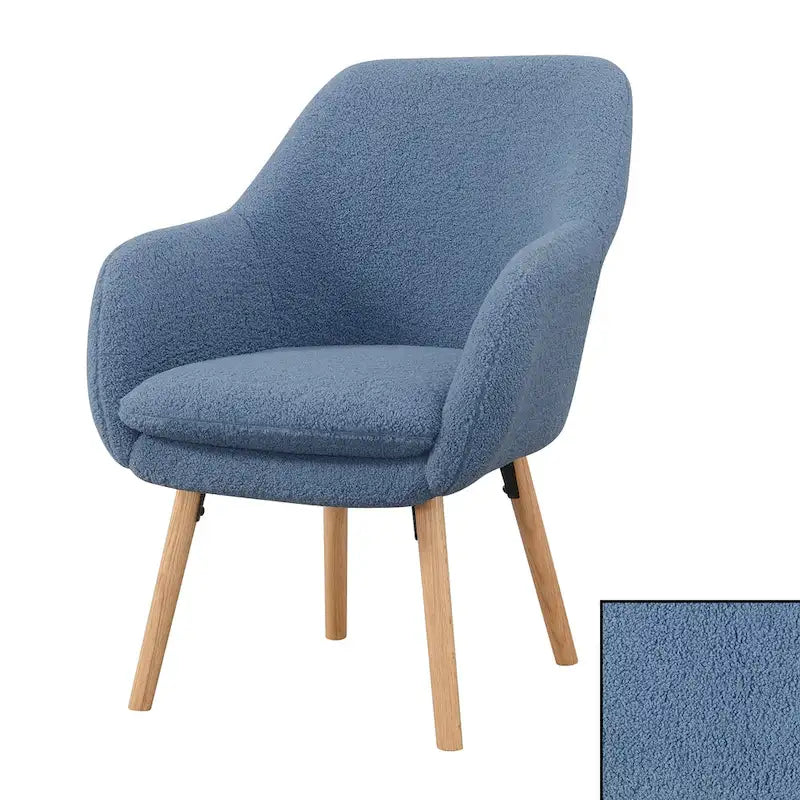 Convenience Concepts Poltrona accent Charlotte Wingback Sherpa Take a Seat