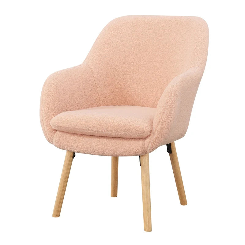 Convenience Concepts Poltrona accent Charlotte Wingback Sherpa Take a Seat