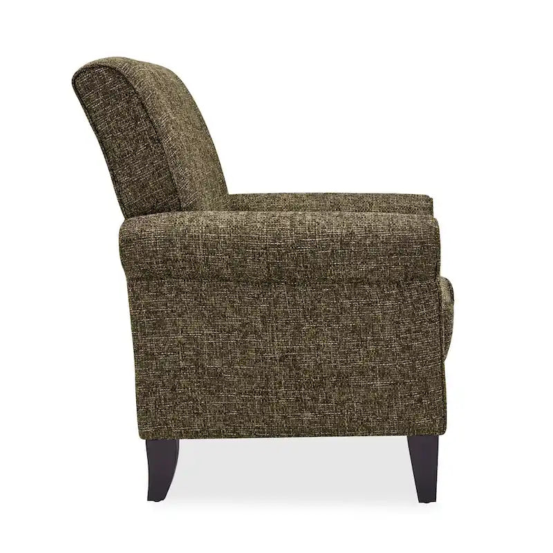 Poltrona Copper Grove Herve con braccioli arrotolati