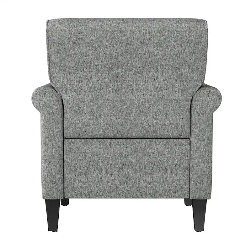 Poltrona Copper Grove Herve con braccioli arrotolati