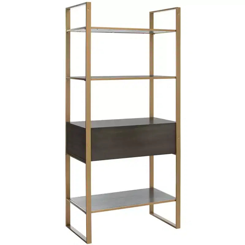 Skylar Etagere a 4 Ripiani con 1 Cassetto