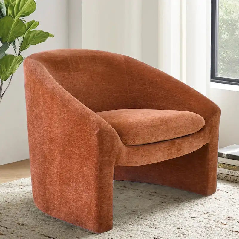 Upholstered Barrel Chair