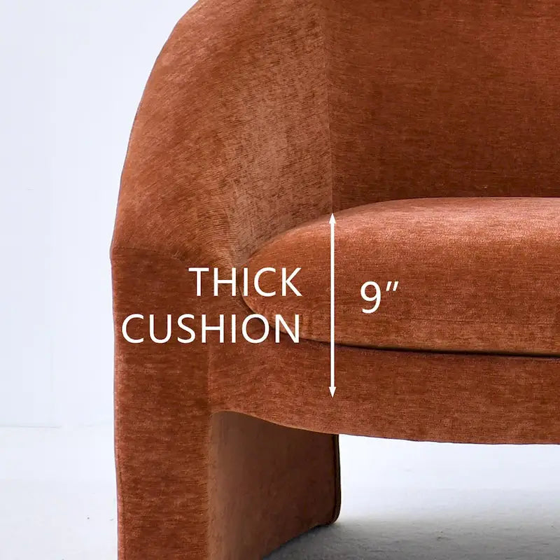 Upholstered Barrel Chair