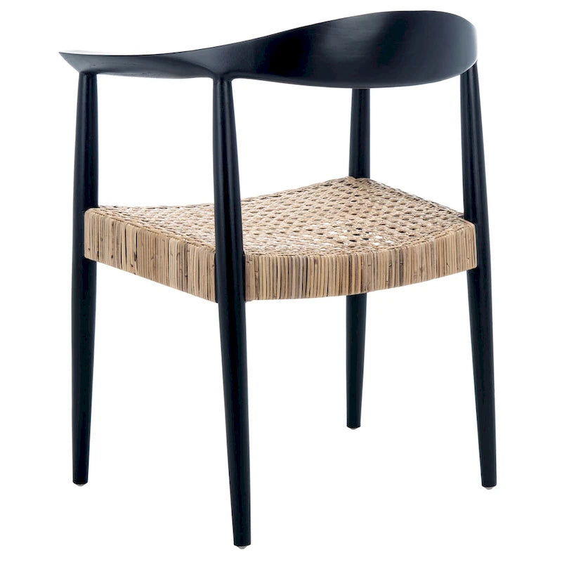 SAFAVIEH Sedia accentata in rattan Anastasia - 24.8 L x 18.9 P x 30.7 A - 25Lx19Px31A