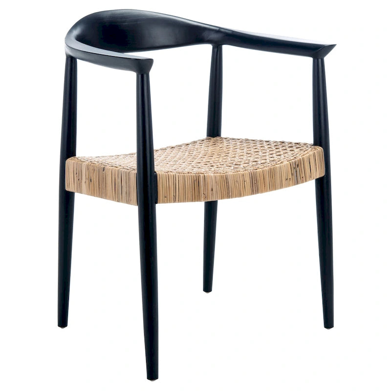 SAFAVIEH Sedia accentata in rattan Anastasia - 24.8 L x 18.9 P x 30.7 A - 25Lx19Px31A