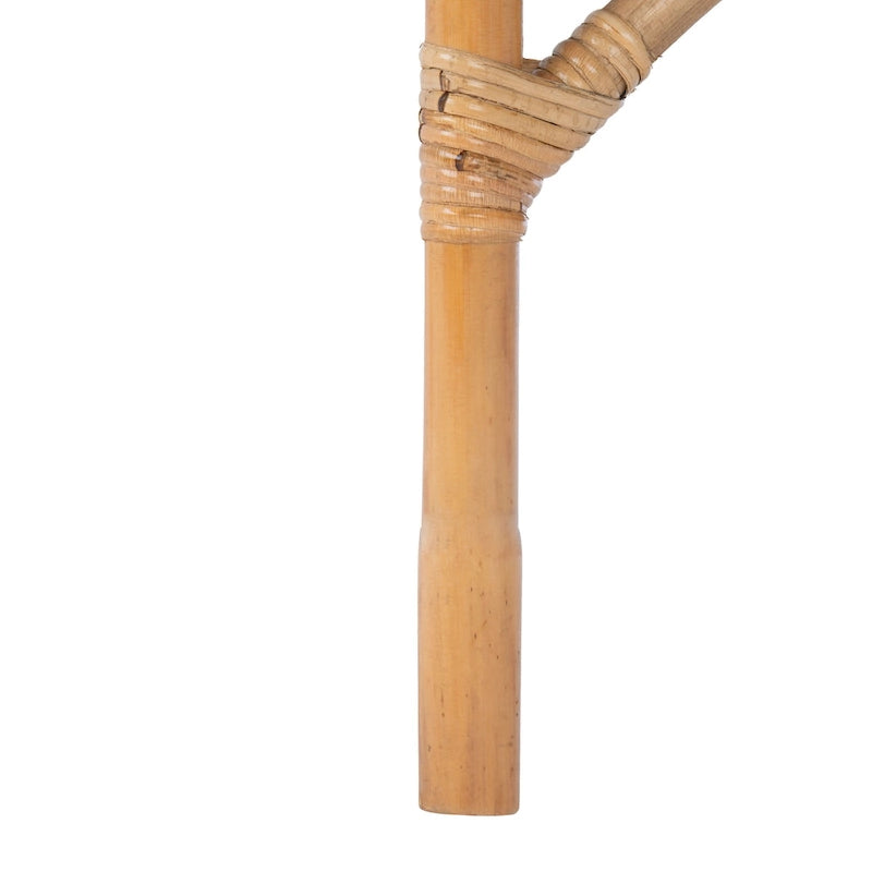 SAFAVIEH Winnifred Poltrona d'Appoggio Costiera in Rattan con Cuscino - 18.5 L x 22.8 P x 38.2 A - 19Lx23Px38A