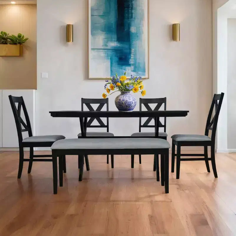 Home Design Set da pranzo Oden da 6 pezzi