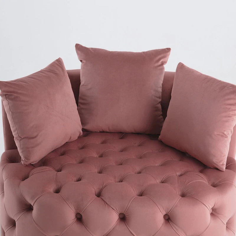 Poltrona di design / Poltrona classica a botte per soggiorno / Poltrona moderna per il tempo libero
