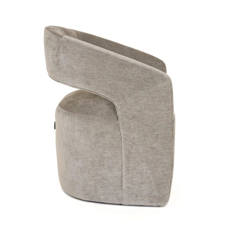 Modrest Angie Modern Grey Fabric Dining Chair