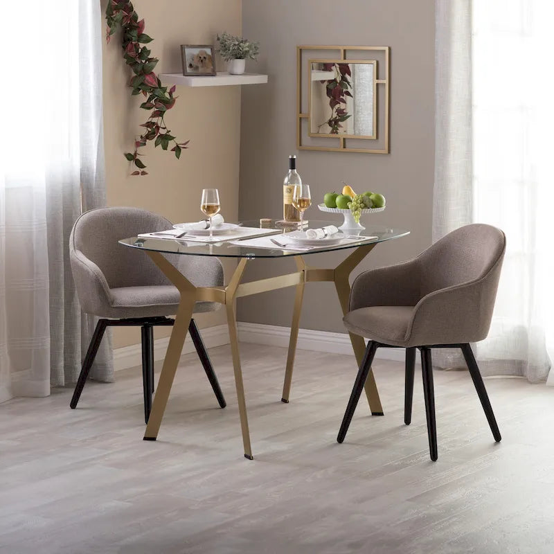 Studio Designs Home Dome Dreh-Armlehnensessel