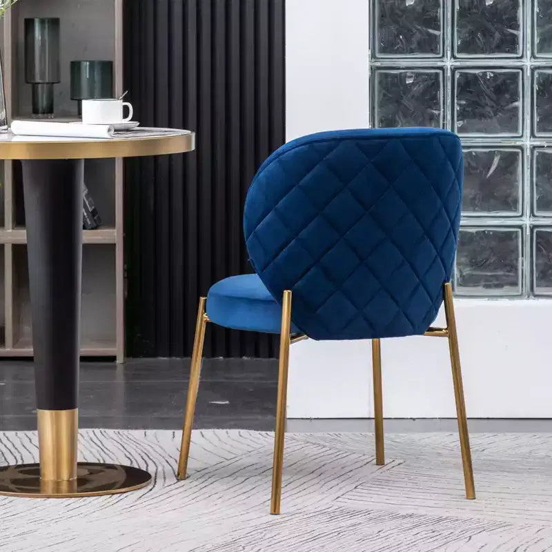 Roundhill Furniture Set da pranzo contemporaneo Amoa, tavolo da pranzo rotondo bianco con 2 sedie, 3 pezzi