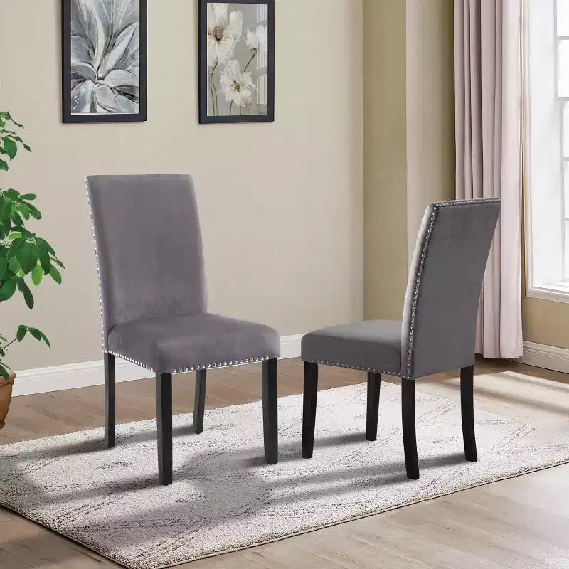 Set da pranzo Ashzo da 6 pezzi, tavolo da pranzo a forcina con 4 sedie e panca, 3 opzioni di colore