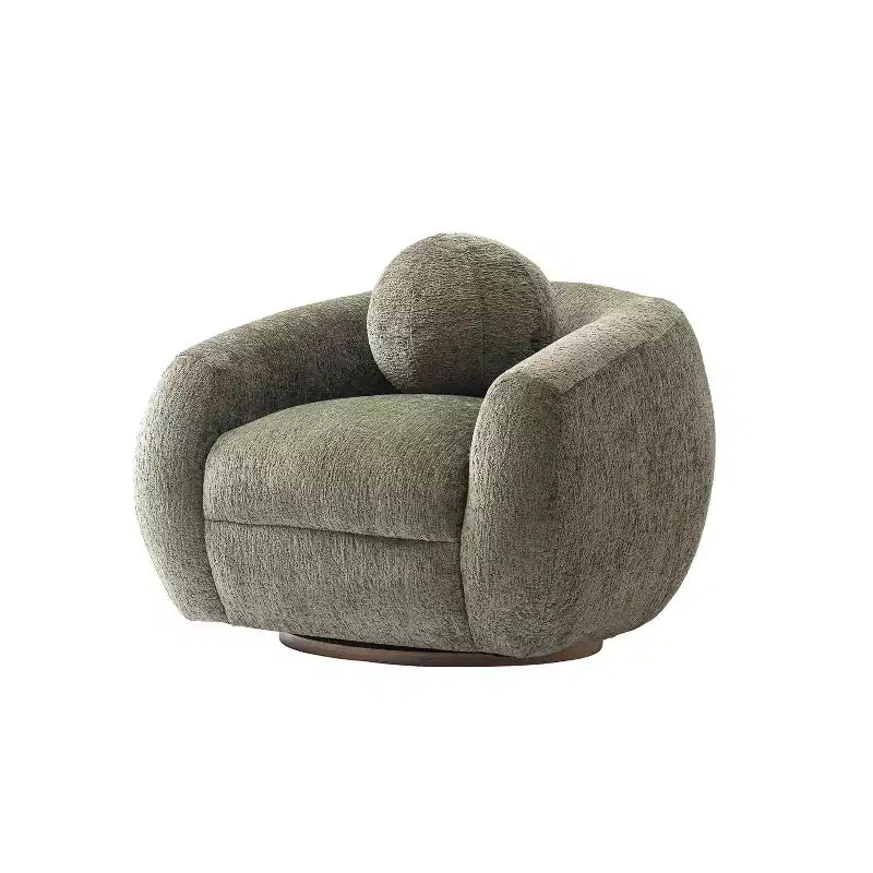 Manhattan Comfort 3pc Tribeca Chenille Upholstered 85.8" Sofa and 2 Accent Chairs