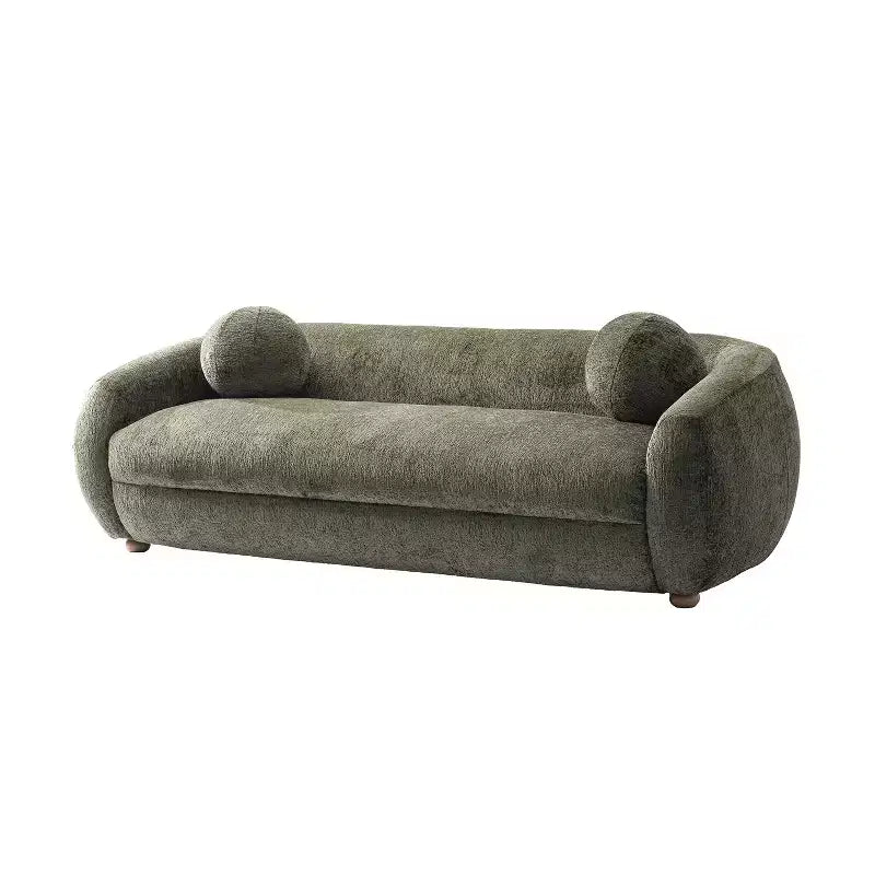 Manhattan Comfort 3pc Tribeca Chenille Upholstered 85.8" Sofa and 2 Accent Chairs