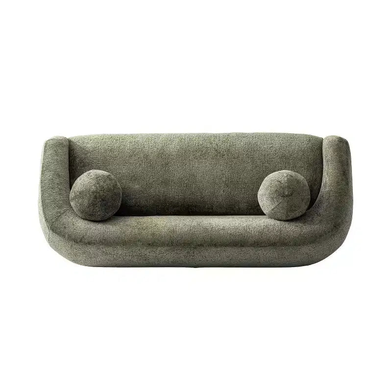 Manhattan Comfort 3pc Tribeca Chenille Upholstered 85.8" Sofa and 2 Accent Chairs