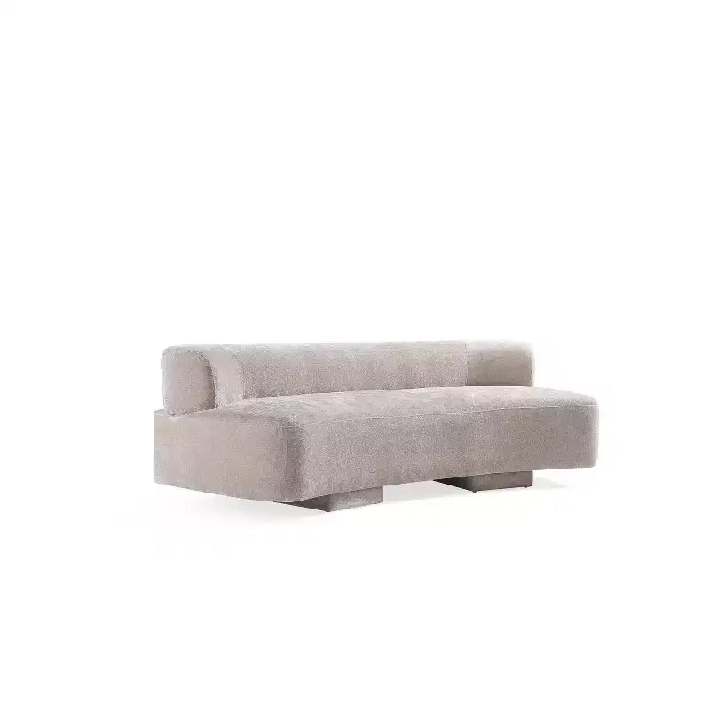 Manhattan Comfort 2pc Verandah Chenille Upholstered 112" Sofa and 90.6" Sofa Set