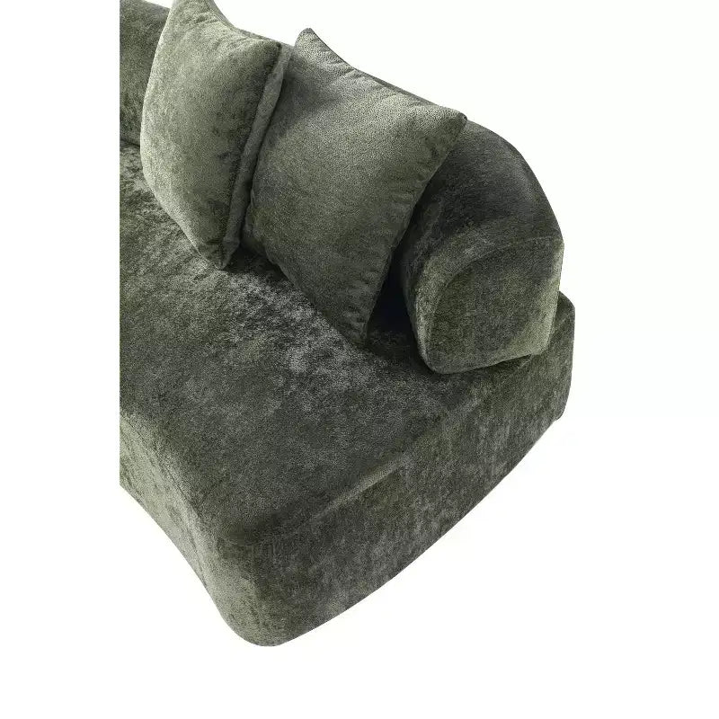 Manhattan Comfort 2pc Verandah Chenille Upholstered 112" Sofa and 90.6" Sofa Set