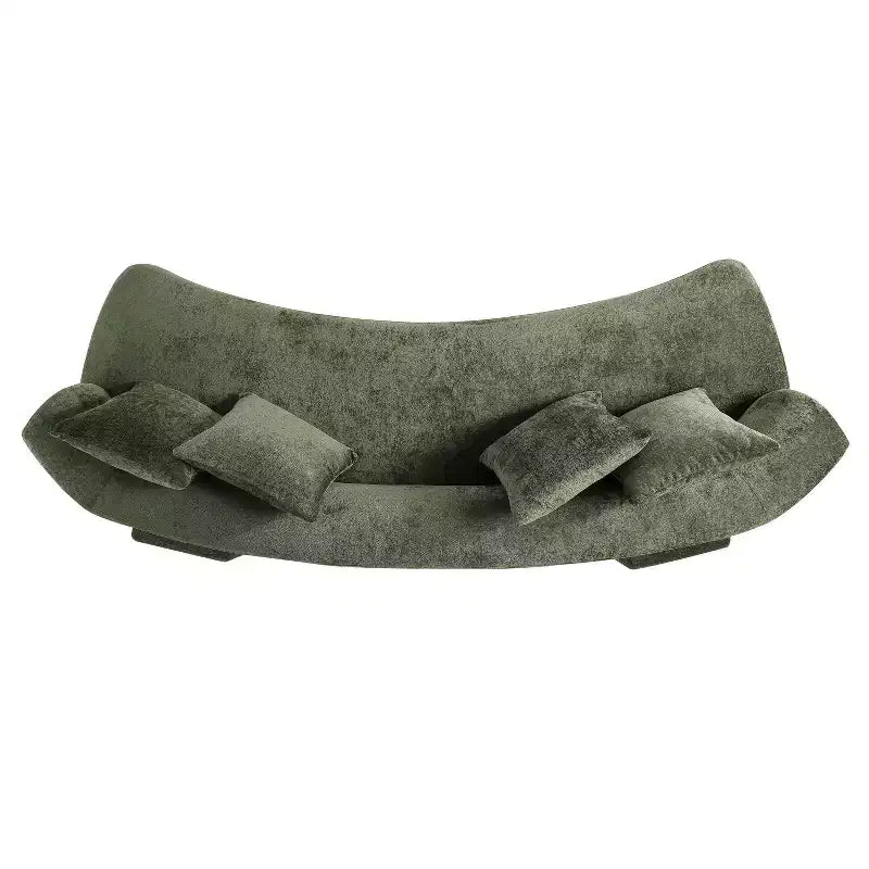 Manhattan Comfort 2pc Verandah Chenille Upholstered 112" Sofa and 90.6" Sofa Set
