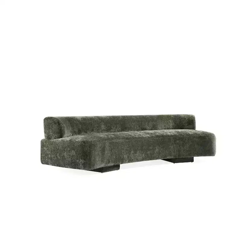 Manhattan Comfort 2pc Verandah Chenille Upholstered 112" Sofa and 90.6" Sofa Set