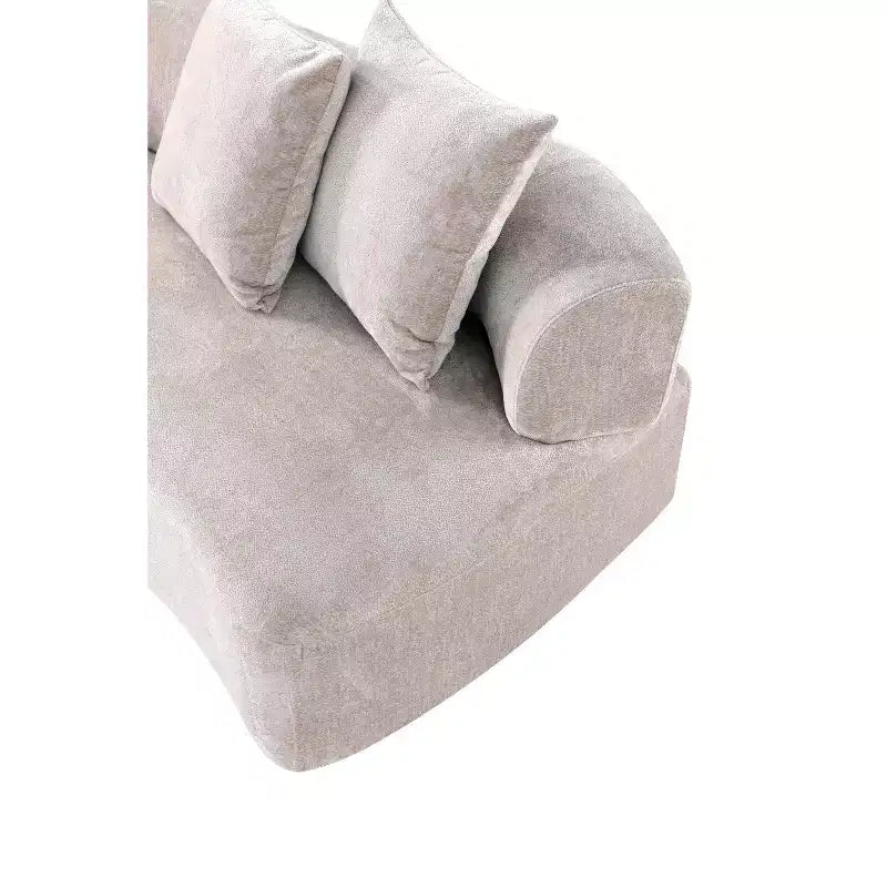Manhattan Comfort 2pc Verandah Chenille Upholstered 112" Sofa and 90.6" Sofa Set