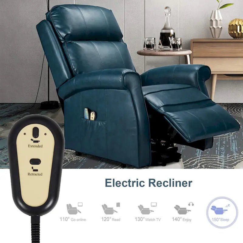Poltrona reclinabile con sollevamento elettrico AECOJOY