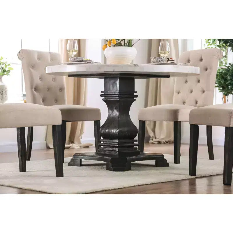 Set da pranzo Buckley da 5 pezzi - HOMES: Inside + Out: Piano in marmo