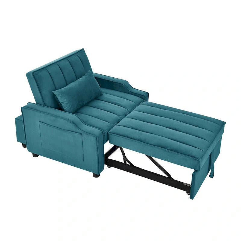 Poltrona Letto in Velluto
