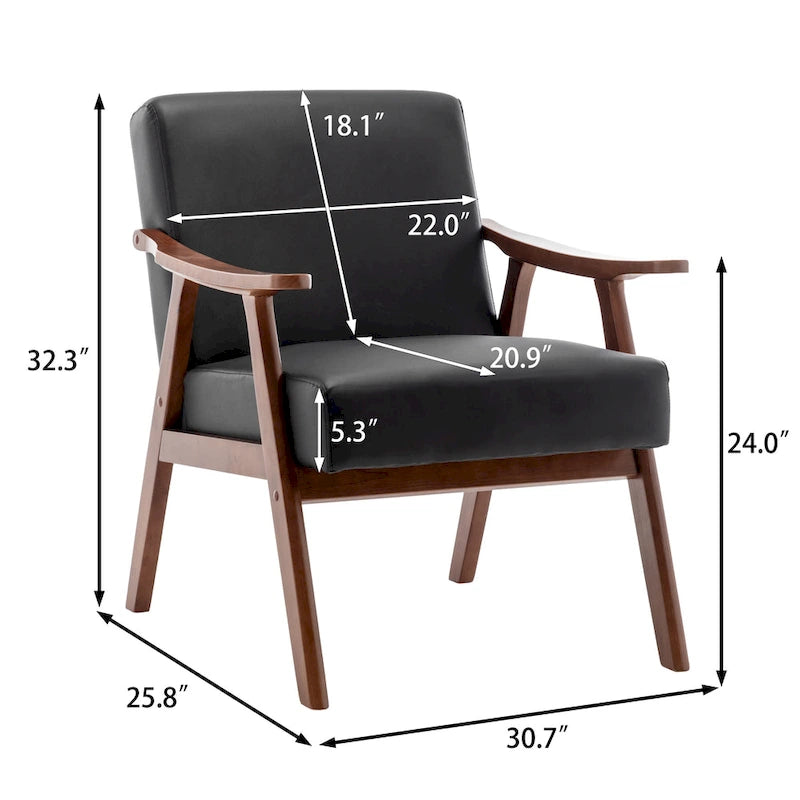 Sedia Mid-Century Modern, Sedia da soggiorno