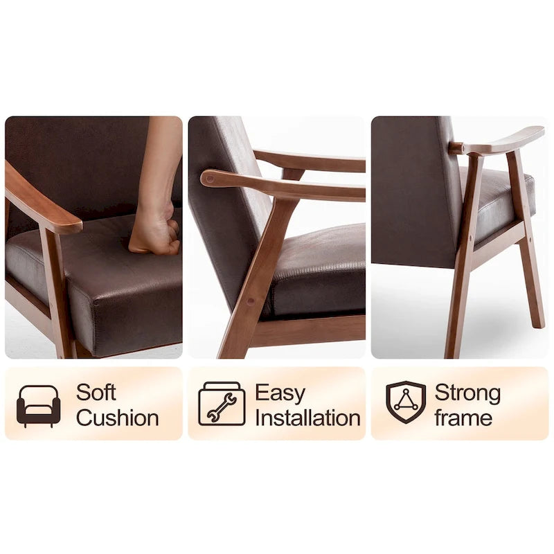 Sedia Mid-Century Modern, Sedia da soggiorno
