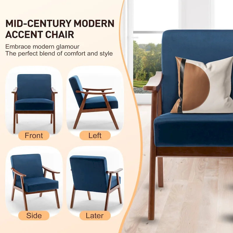 Sedia Mid-Century Modern, Sedia da soggiorno