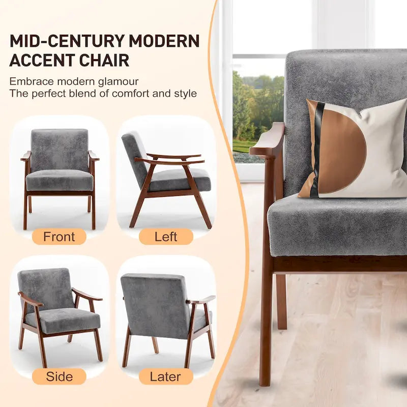Sedia Mid-Century Modern, Sedia da soggiorno