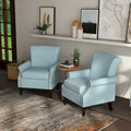 Set di 2 poltrone classiche imbottite