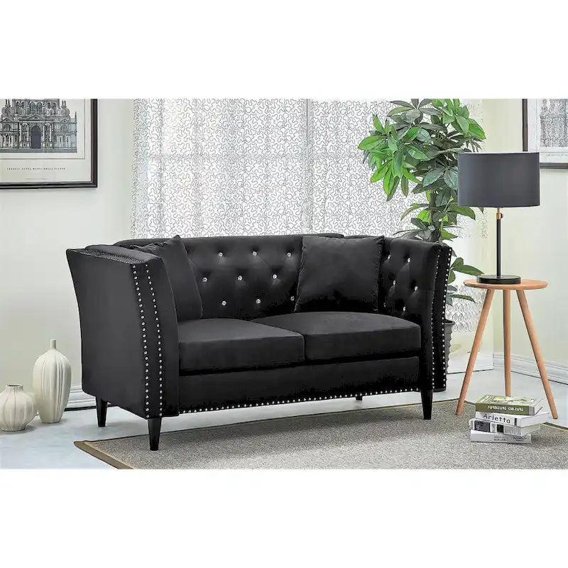 Divanetto in velluto Sukikim Gracewood Hollow