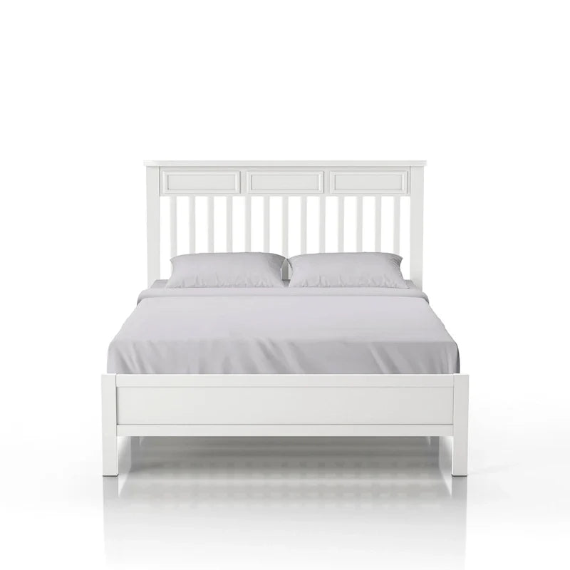 Furniture of America Amanda Letto a piattaforma in stile tradizionale a doghe a una piazza e mezza