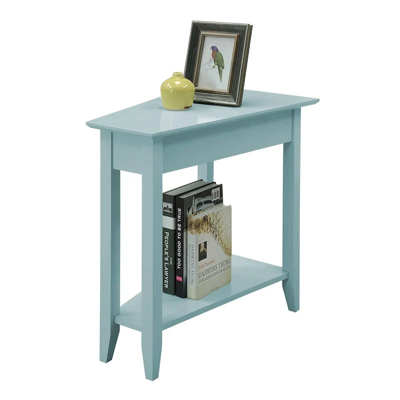 Convenience Concepts Tavolino a cuneo American Heritage con ripiano