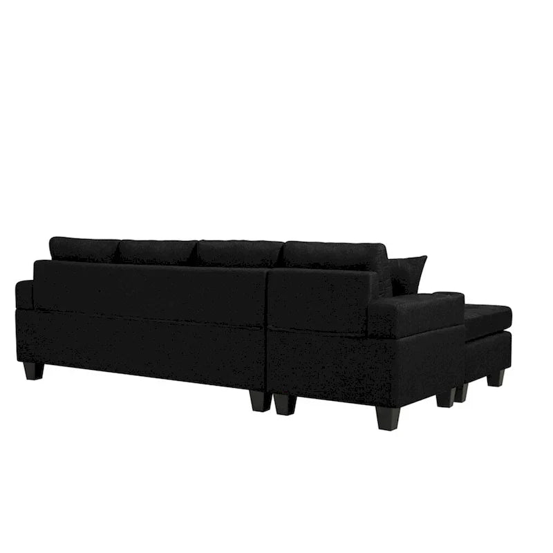 Modularna sofa za dnevnu sobu s ležaljkom u obliku slova L i držačem za čaše