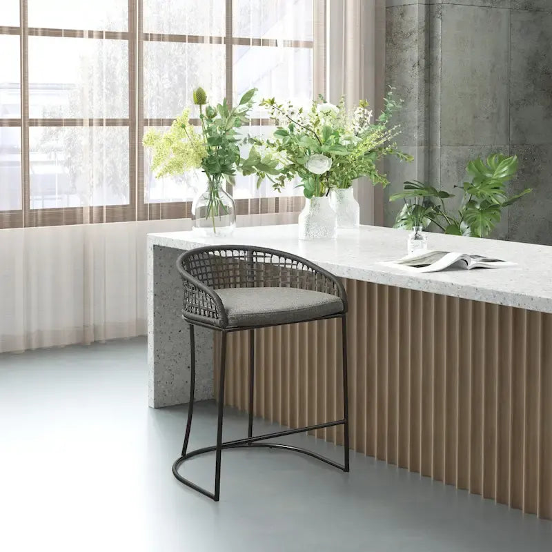 Madison Park Carmel geweven barkruk 25