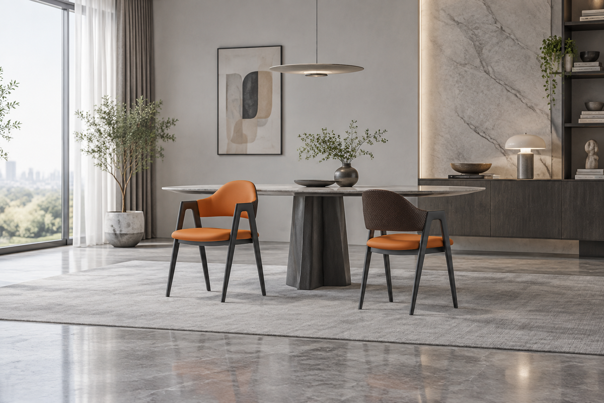 Modern Dining Chairs Cool Tone Hero Banner